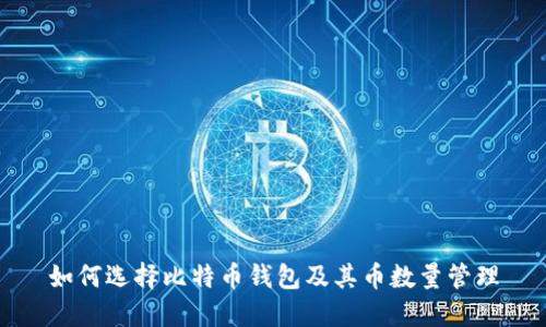 如何选择比特币钱包及其币数量管理